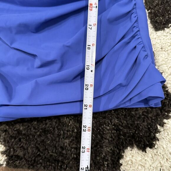 GOTTEX Profile Tankini Top Size 34D Tutti Frutti Sweetheart Swim Top Blue - Picture 3 of 7